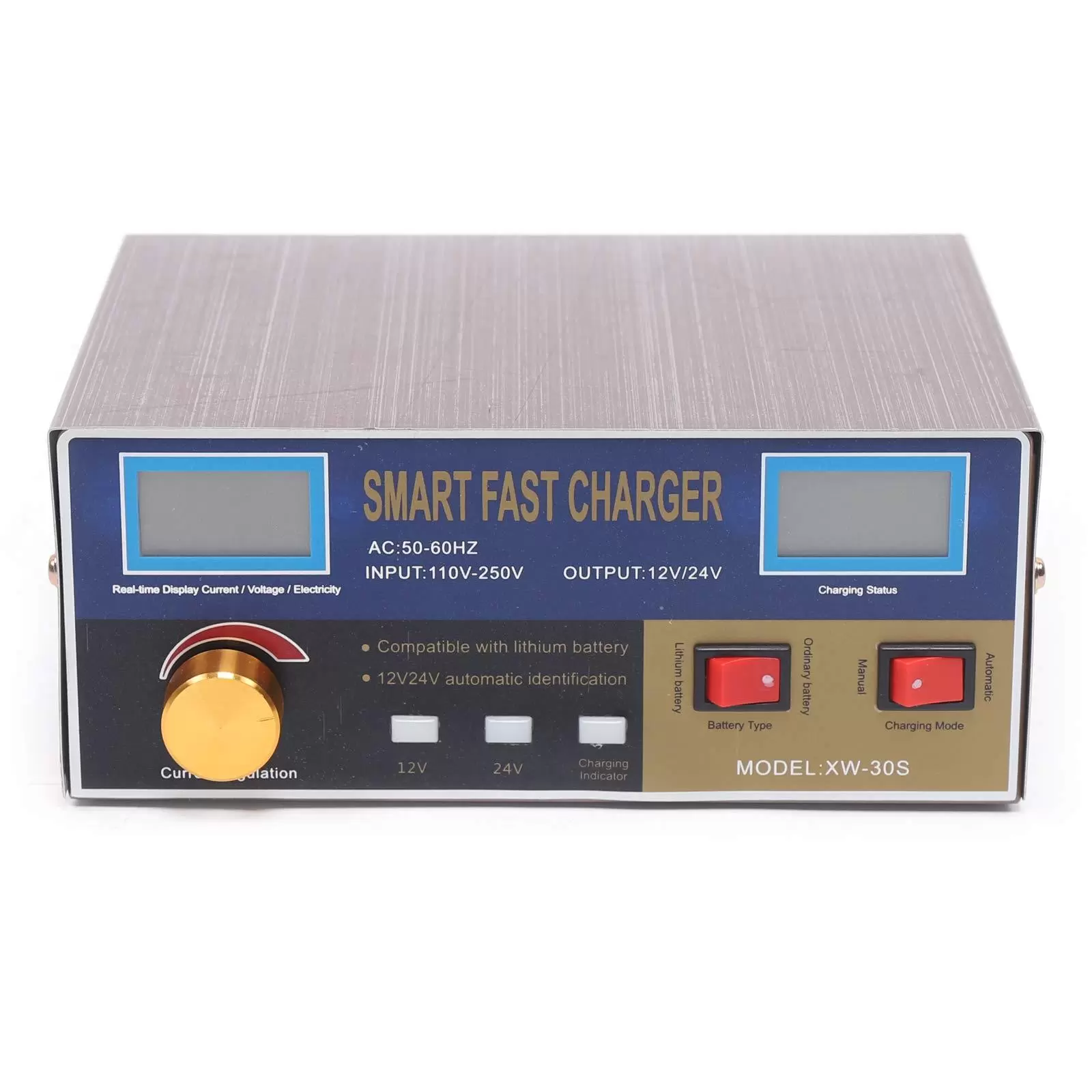 CNCEST Ladegerät Autobatterie 12V/24V KFZ 400AH Vollautomatisches Batterieladegerät CNCEST Ladegerät Autobatterie 12V/24V KFZ 400AH Vollautomatisches Batterieladegerät