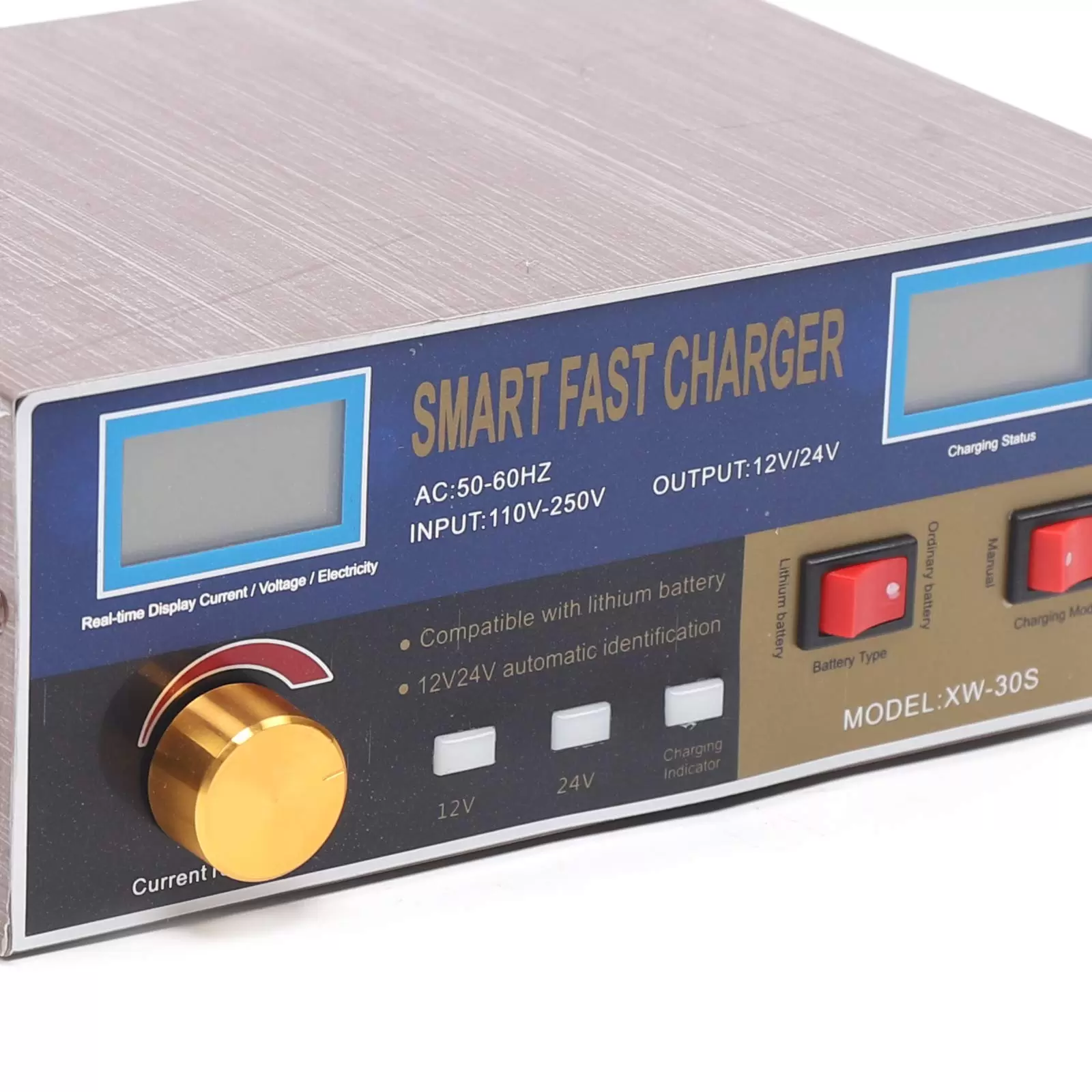 CNCEST Ladegerät Autobatterie 12V/24V KFZ 400AH Vollautomatisches Batterieladegerät CNCEST Ladegerät Autobatterie 12V/24V KFZ 400AH Vollautomatisches Batterieladegerät