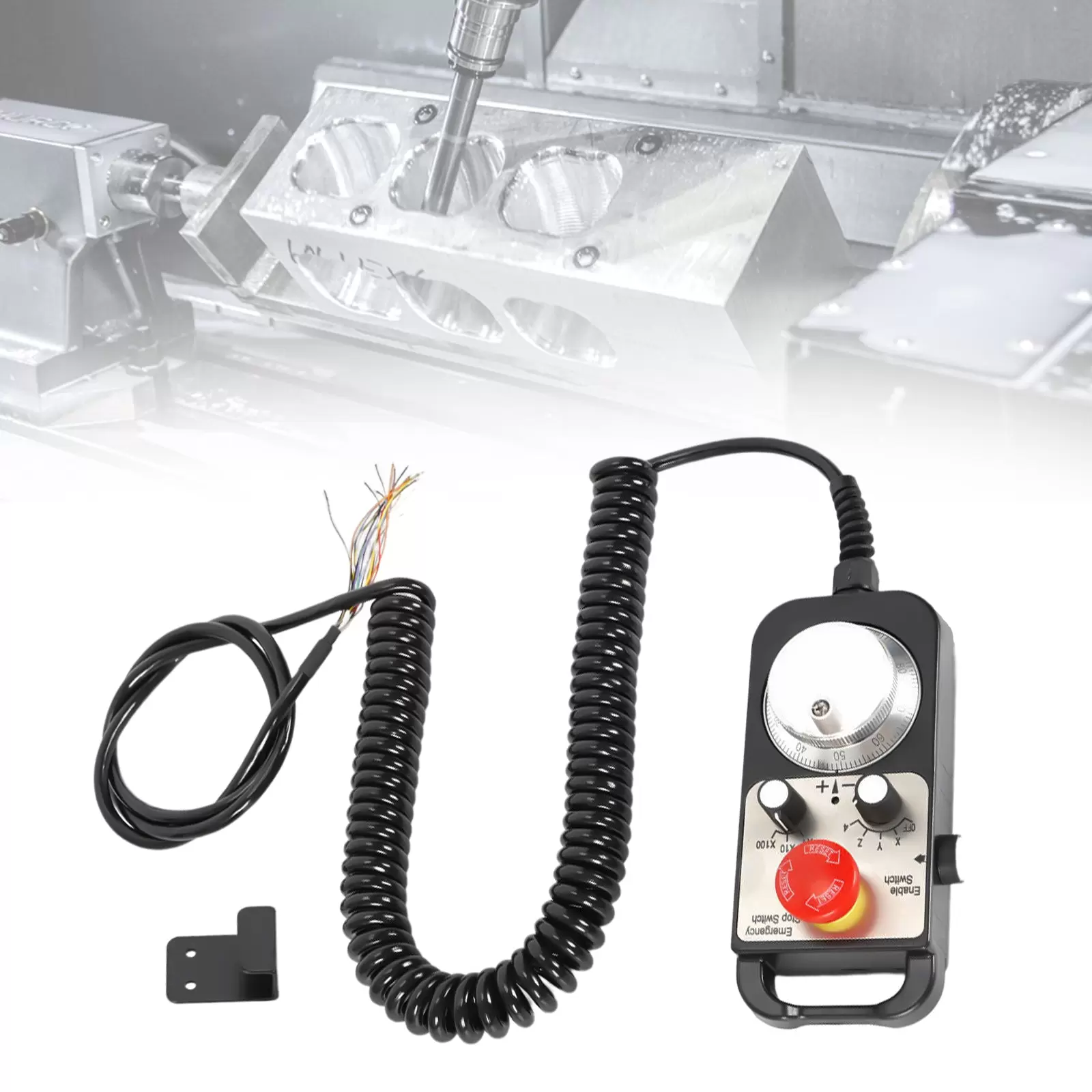 Elektronisches Handrad MPG Anhänger Pendant für 4 Achse CNC Drehmaschine Elektronisches Handrad MPG Anhänger Pendant für 4 Achse CNC Drehmaschine