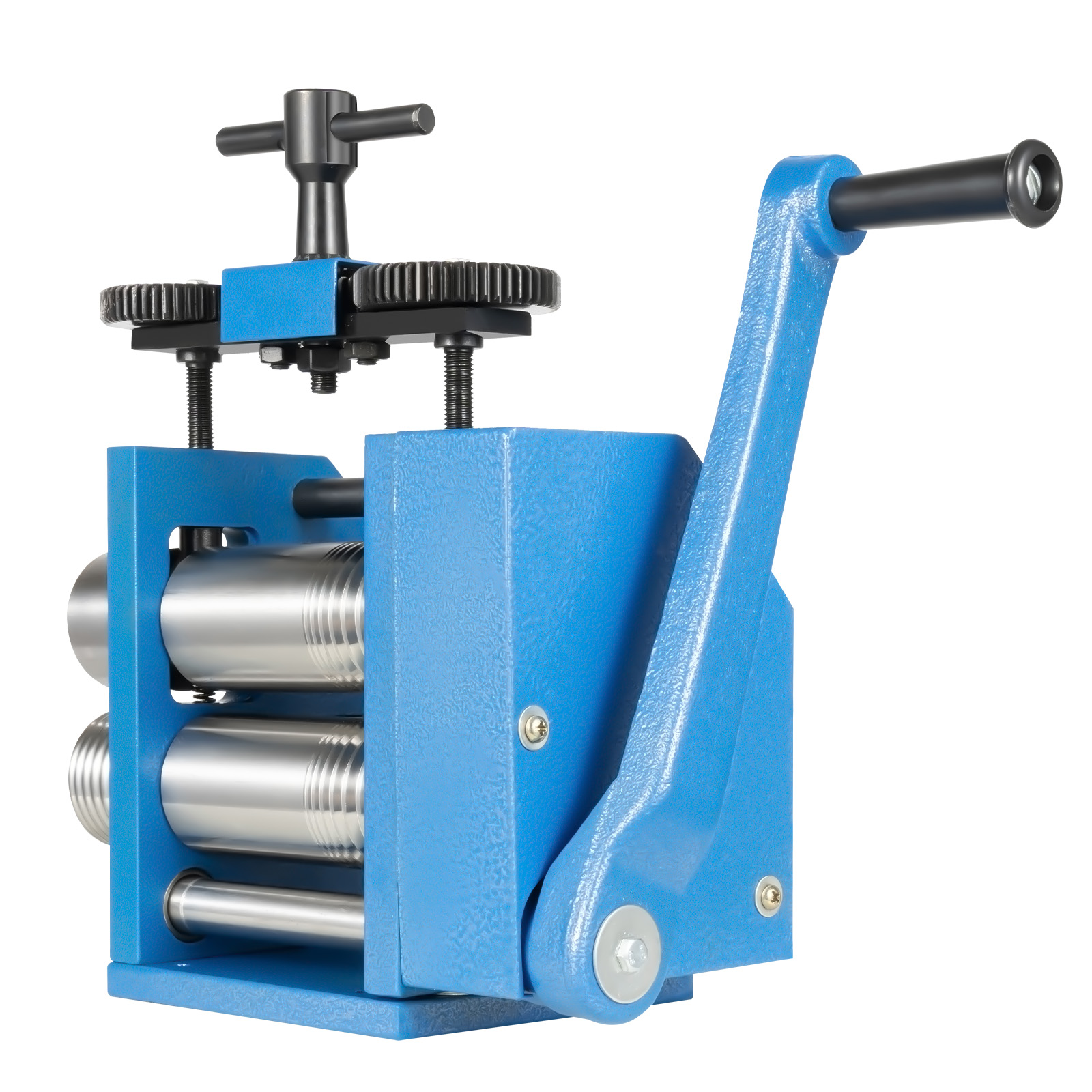 3 Zoll blaue manuelle Pressmaschine für Gold- und Silberschmuck (kann halbkreisförmige quadratische Linien pressen) 3 Zoll blaue manuelle Pressmaschine für Gold- und Silberschmuck (kann halbkreisförmige quadratische Linien pressen)