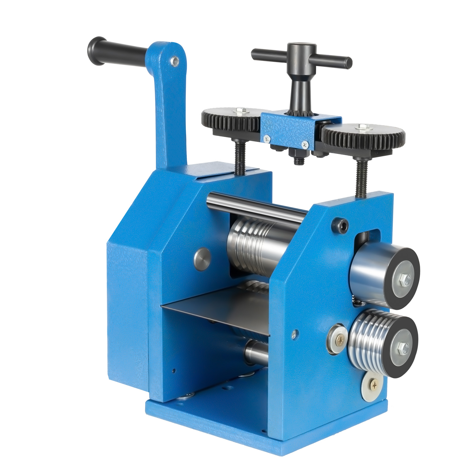 3 Zoll blaue manuelle Pressmaschine für Gold- und Silberschmuck (kann halbkreisförmige quadratische Linien pressen) 3 Zoll blaue manuelle Pressmaschine für Gold- und Silberschmuck (kann halbkreisförmige quadratische Linien pressen)