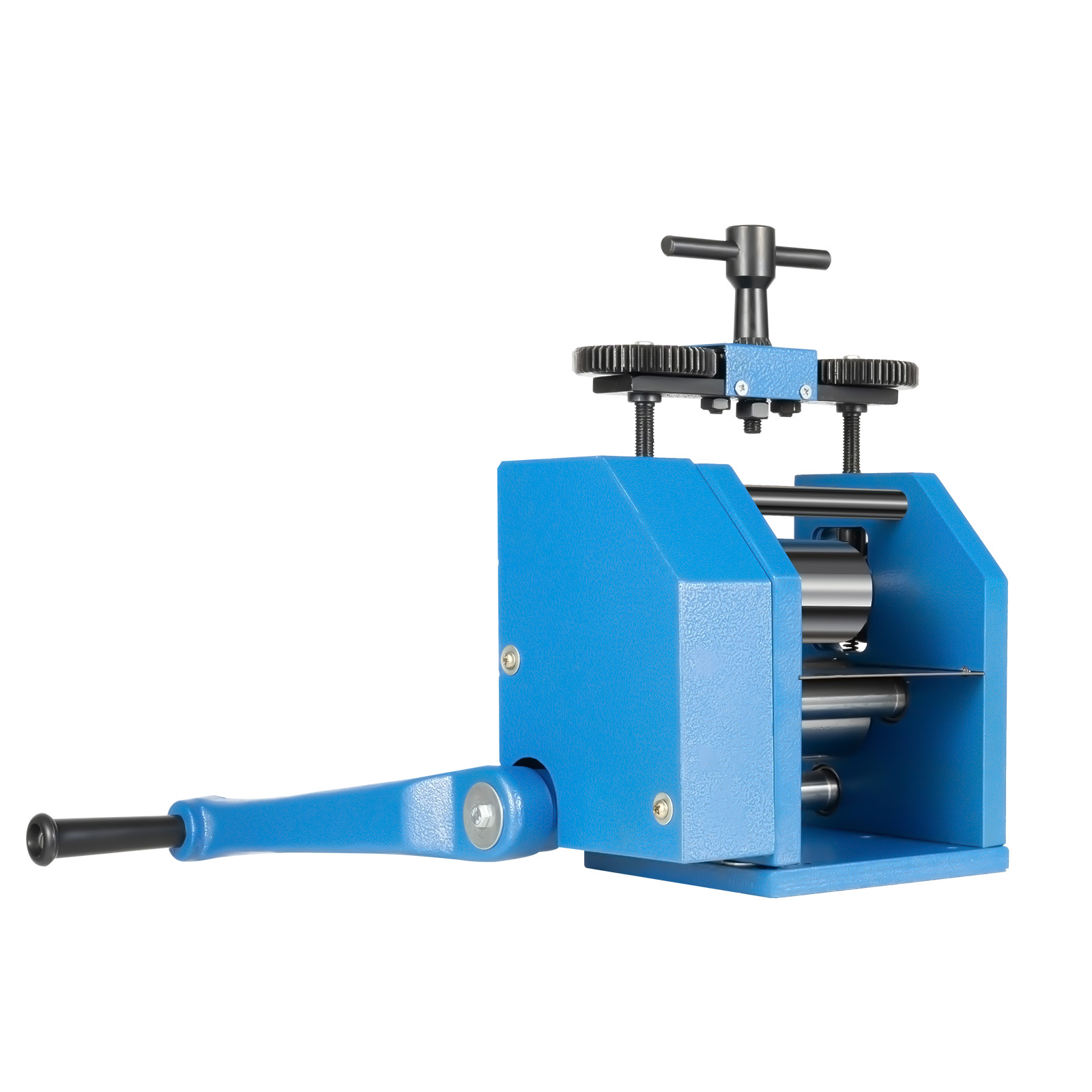 3 Zoll blaue manuelle Pressmaschine für Gold- und Silberschmuck (kann halbkreisförmige quadratische Linien pressen) 3 Zoll blaue manuelle Pressmaschine für Gold- und Silberschmuck (kann halbkreisförmige quadratische Linien pressen)