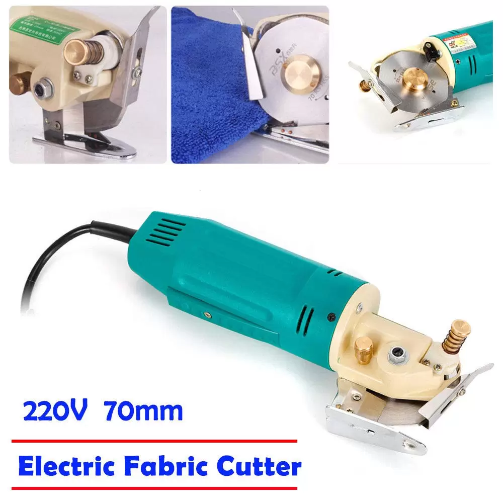 70mm Klinge elektrische Tuch Cutter Stoff Schneidemaschine Leder geschnitten Gerät