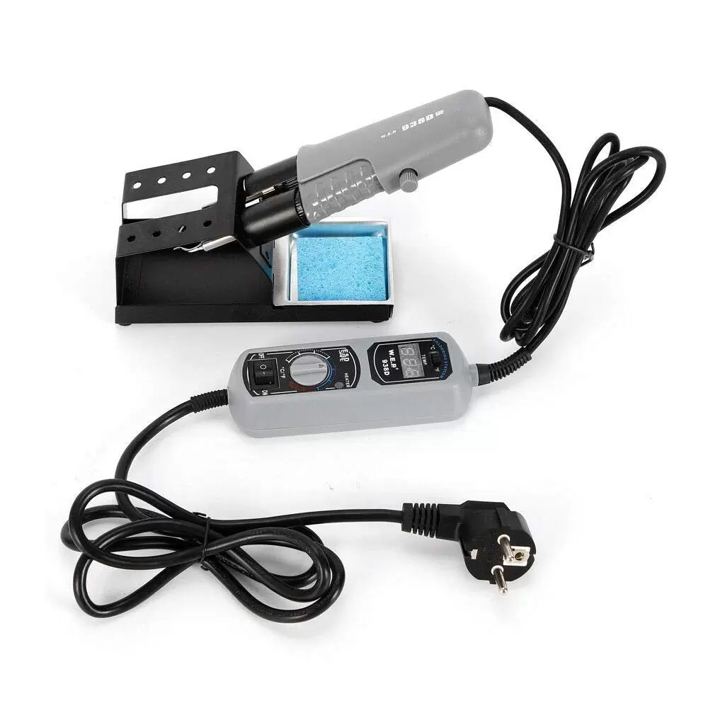 120W 938D Mini-Lötstation Digitaler Bildschirm Tragbare Heiße Pinzette BGA SMD Lötstation