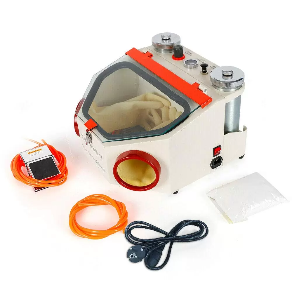 Sandstrahlgerät Double Pen Poliermaschine 120 Sand Strahleneinheiten