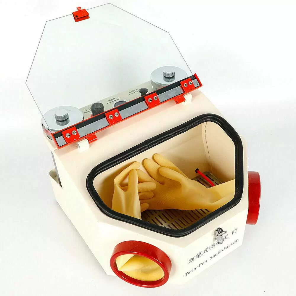Sandstrahlgerät Double Pen Poliermaschine 120 Sand Strahleneinheiten Sandstrahlgerät Double Pen Poliermaschine 120 Sand Strahleneinheiten