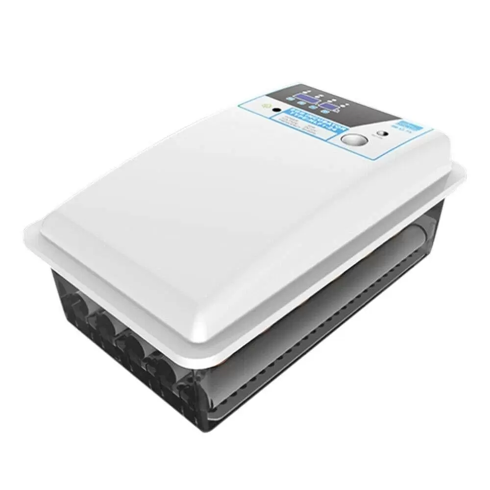 CNCEST 20V 24 Eier Inkubator Vollautomatische Brutapparat Brutautomat Brutkasten