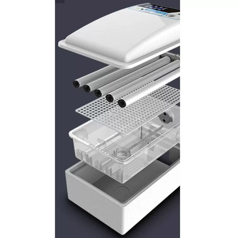 CNCEST 20V 24 Eier Inkubator Vollautomatische Brutapparat Brutautomat Brutkasten