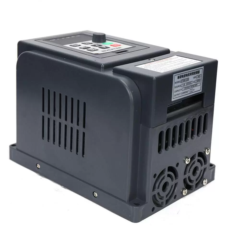 0.75KW VFD Frequenzumrichter Einphasig Wechselrichter Drehzahlregler Variable Frequency Driver 0.75KW VFD Frequenzumrichter Einphasig Wechselrichter Drehzahlregler Variable Frequency Driver