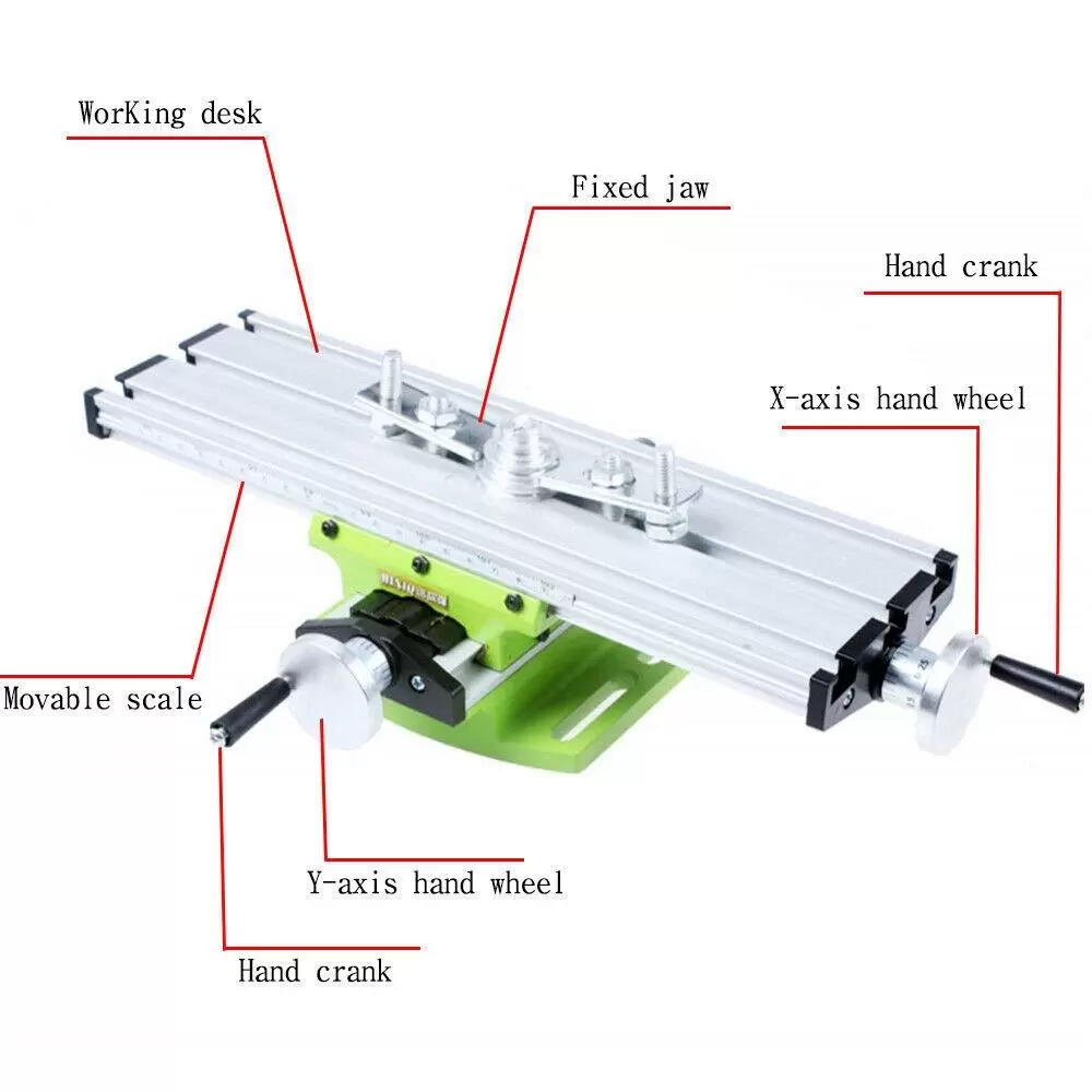 Multifunktions-Arbeitstisch Mini Fräsmaschine Worktable für Bankbohrgerät