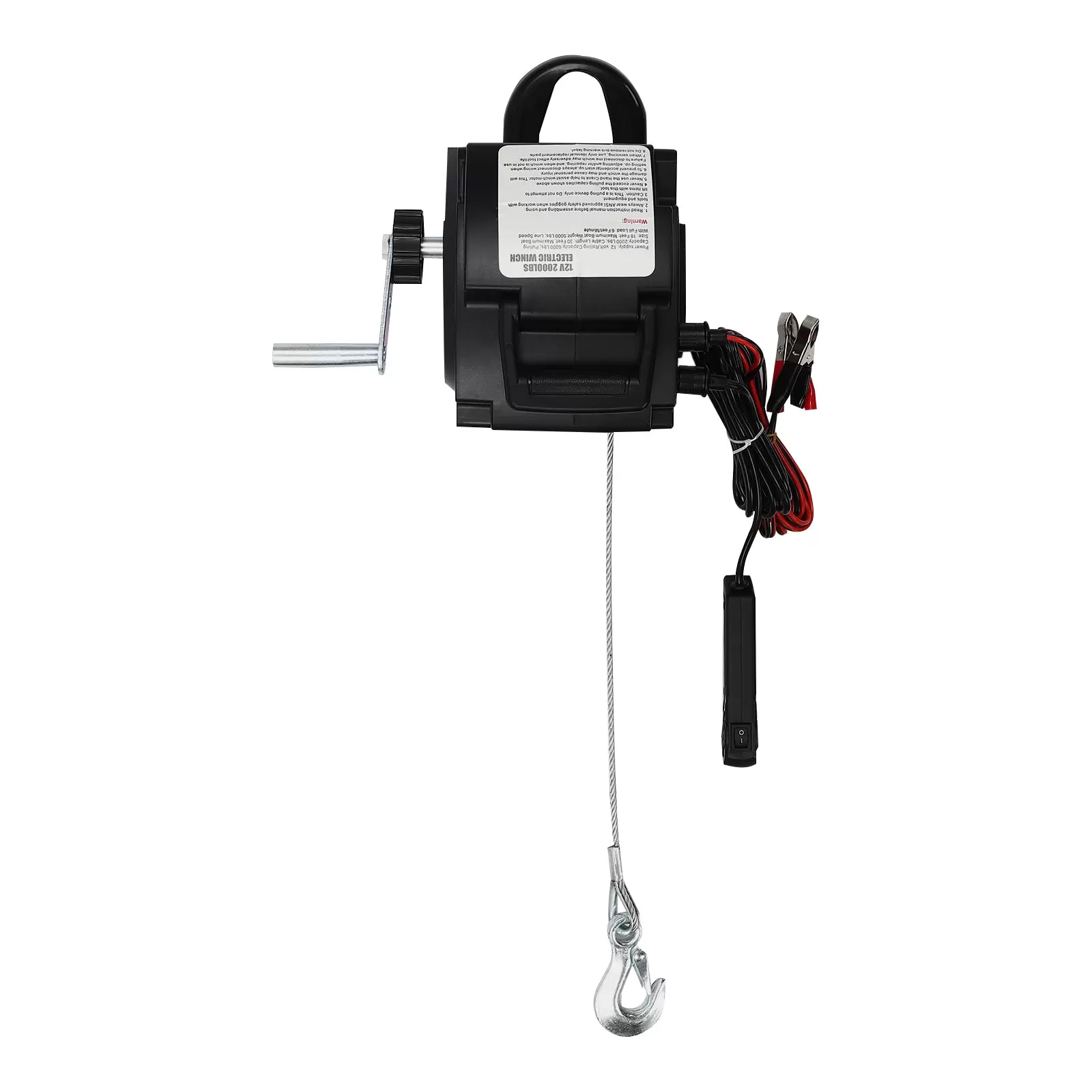 Elektrische Ankerwinde mit drahtloser Fernbedienung 906 kg 6000 lbs Kabel 3m 12V 300W Elektrische Ankerwinde mit drahtloser Fernbedienung 906 kg 6000 lbs Kabel 3m 12V 300W