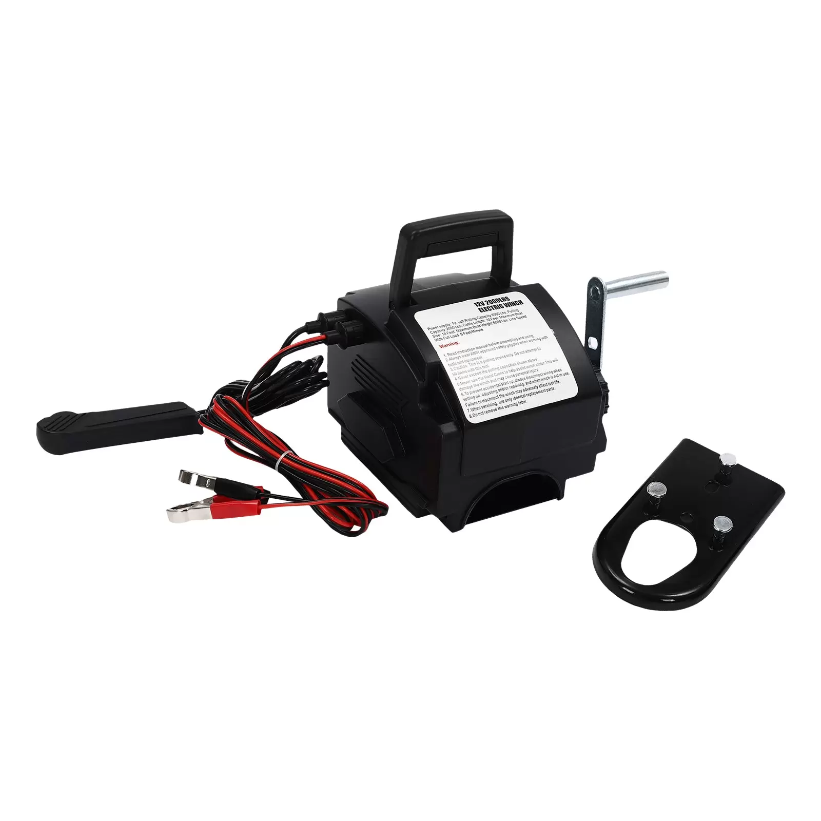 Elektrische Ankerwinde mit drahtloser Fernbedienung 906 kg 6000 lbs Kabel 3m 12V 300W Elektrische Ankerwinde mit drahtloser Fernbedienung 906 kg 6000 lbs Kabel 3m 12V 300W