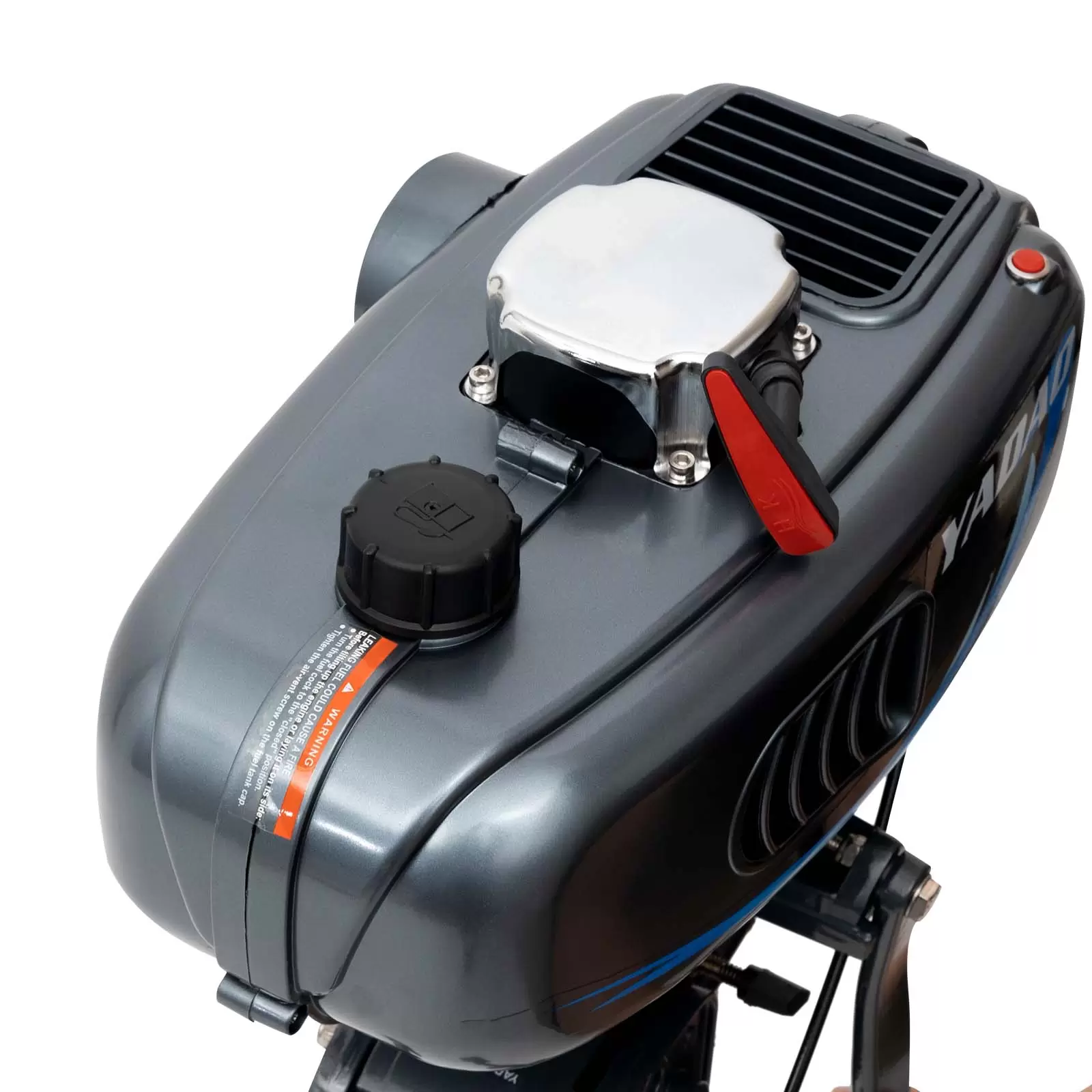 CNCEST 2-Takt 3.5 PS 2.5 kW Außenborder Motor Pinnenwelle Segelboot Motor Wasserkühlsystem