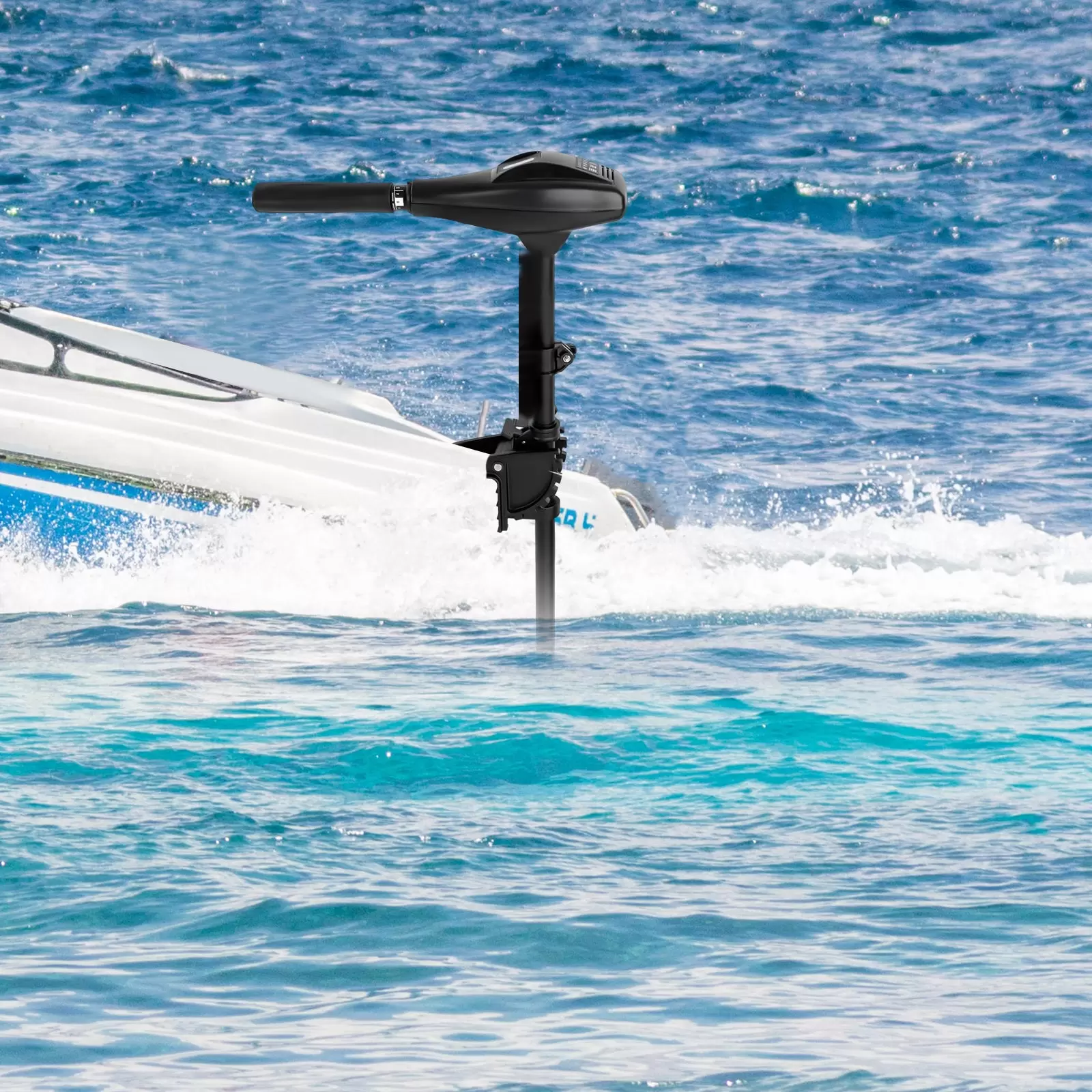 CNCEST 600W 12V 58LBS Elektromotor Bootsmotor Trolling Motor Schlauchboot CNCEST 600W 12V 58LBS Elektromotor Bootsmotor Trolling Motor Schlauchboot