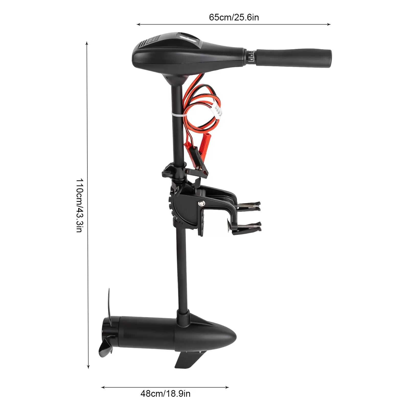 CNCEST 600W 12V 58LBS Elektromotor Bootsmotor Trolling Motor Schlauchboot CNCEST 600W 12V 58LBS Elektromotor Bootsmotor Trolling Motor Schlauchboot