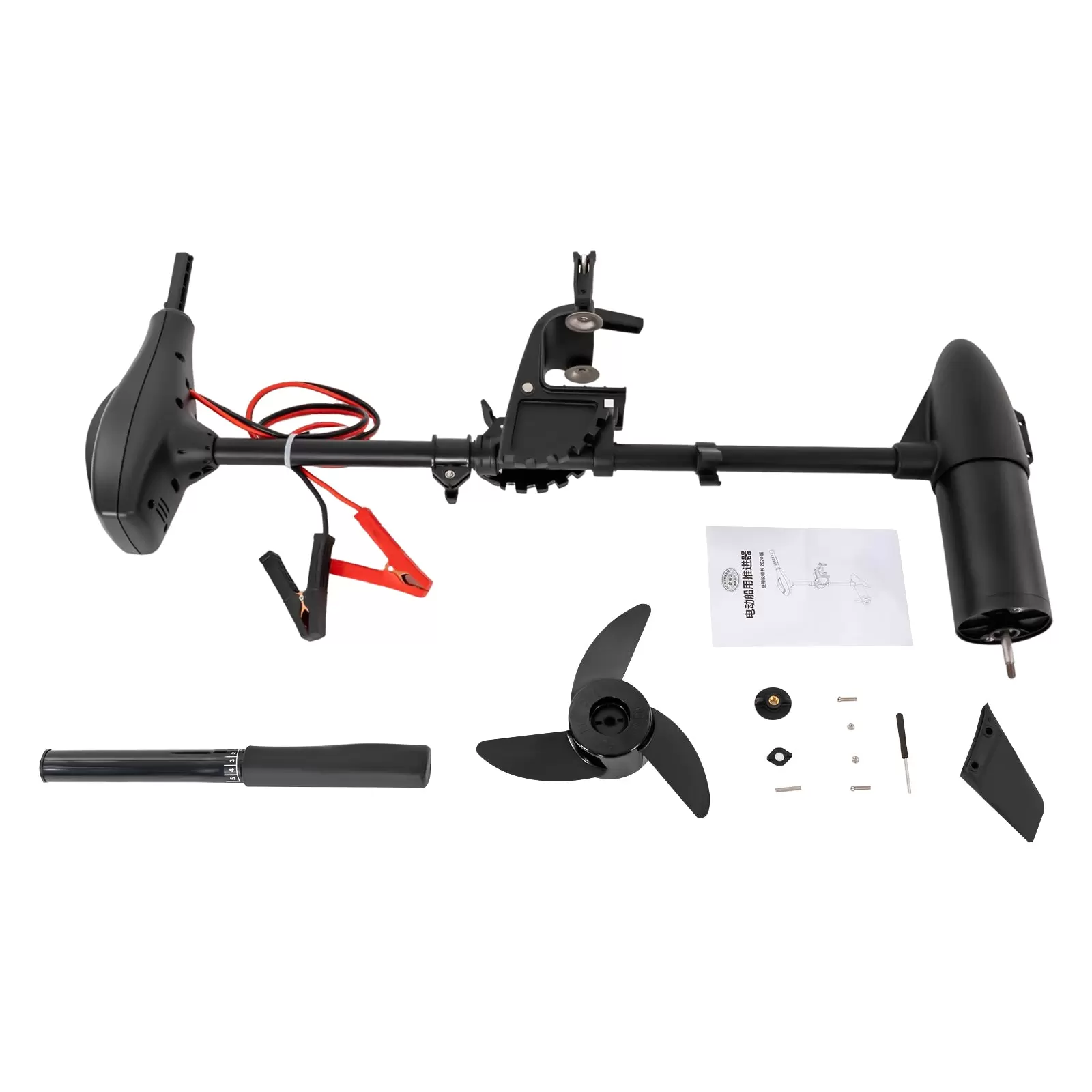 CNCEST 600W 12V 58LBS Elektromotor Bootsmotor Trolling Motor Schlauchboot CNCEST 600W 12V 58LBS Elektromotor Bootsmotor Trolling Motor Schlauchboot