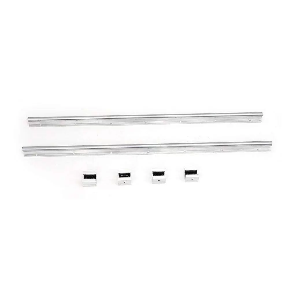 2 Stück Linearschiene SBR20 1000mm Linearlager-Gleitset mit 2 Linearführungswellen und 4 SBR20UU Lagerblöcken 2 Stück Linearschiene SBR20 1000mm Linearlager-Gleitset mit 2 Linearführungswellen und 4 SBR20UU Lagerblöcken