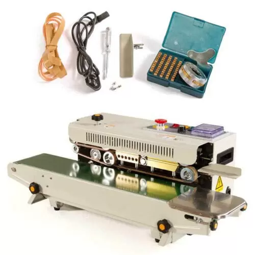 FR-770 Automatisch Kontinuierlich Plastiktüte Sealer Heißsiegelmaschine 0-300°C