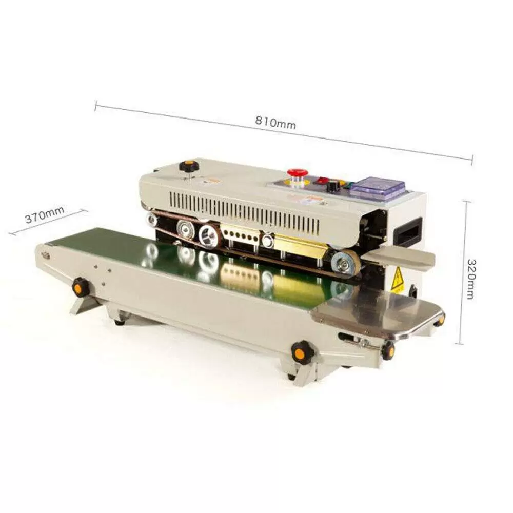 FR-770 Automatisch Kontinuierlich Plastiktüte Sealer Heißsiegelmaschine 0-300°C