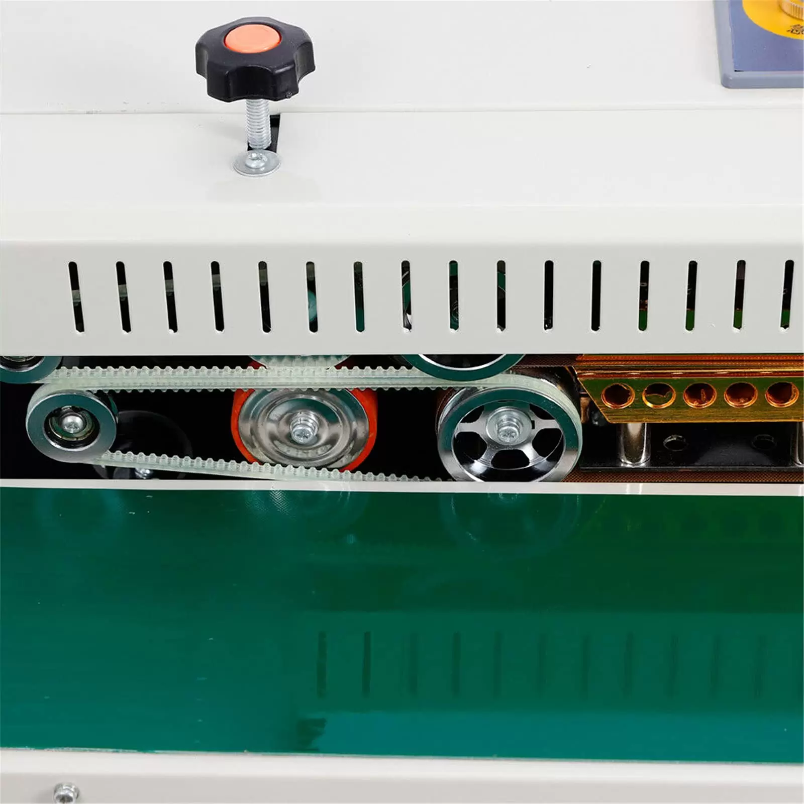 FR-770 Automatisch Kontinuierlich Plastiktüte Sealer Heißsiegelmaschine 0-300°C