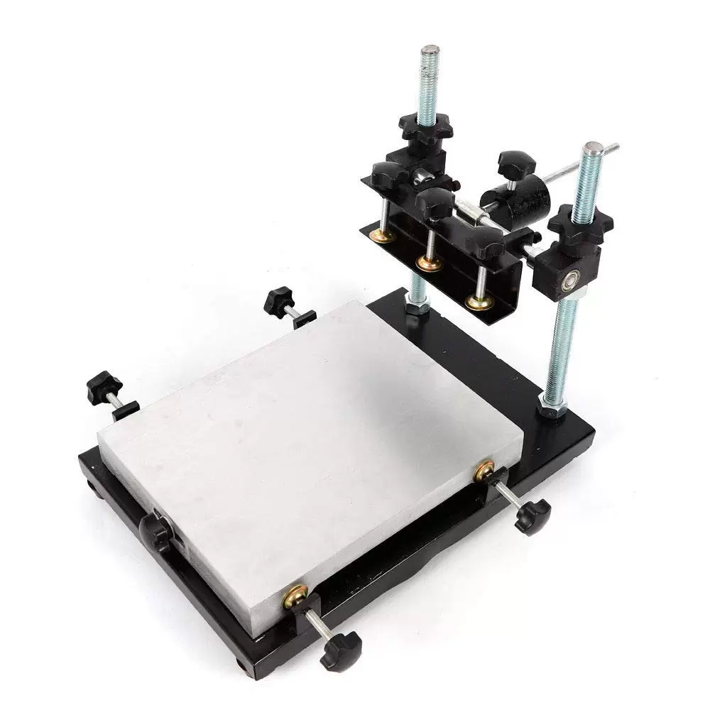 CNCEST Schablonendrucker 300X240mm Lötpastendrucker PCB SMT Schablonendrucker