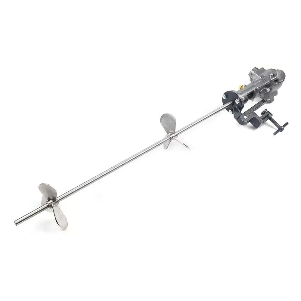 50 Gallon 1/2 HP Pneumatische Farbmischer Luftrührwerk Horizontale Platte Rührer