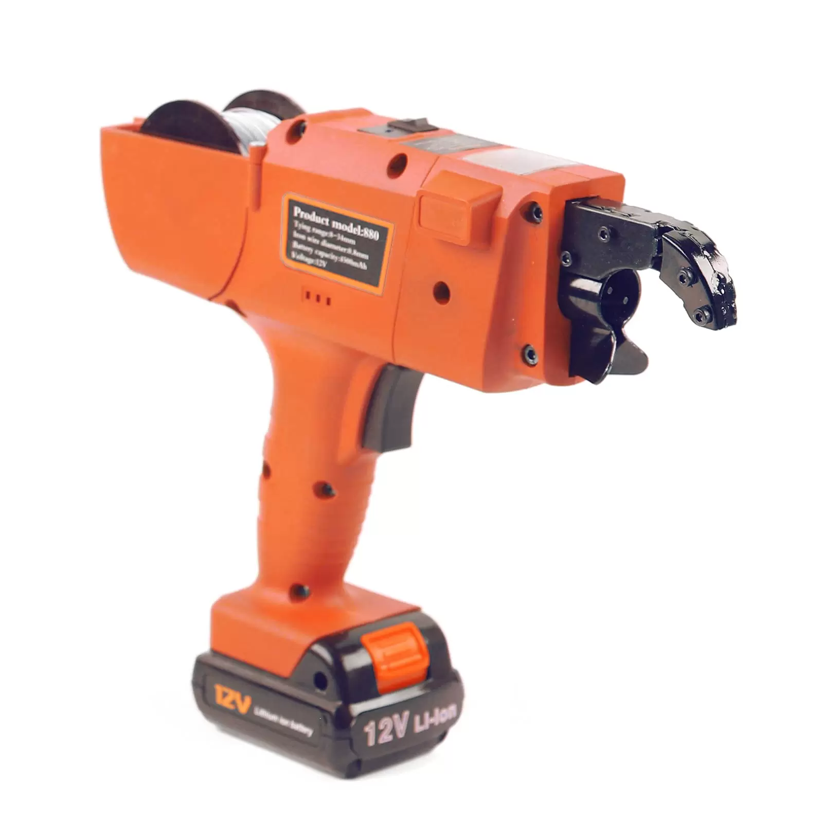 CNCEST Elektrische Rebar Bindemaschine 12 V Rebar Drahtbinder Handheld 8-34 mm CNCEST Elektrische Rebar Bindemaschine 12 V Rebar Drahtbinder Handheld 8-34 mm