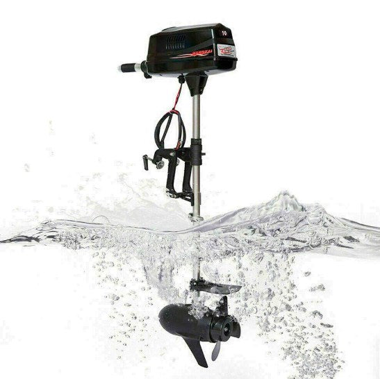10 PS 60V Elektrischer Außenbordmotor Bootsmotor Bürstenloser
