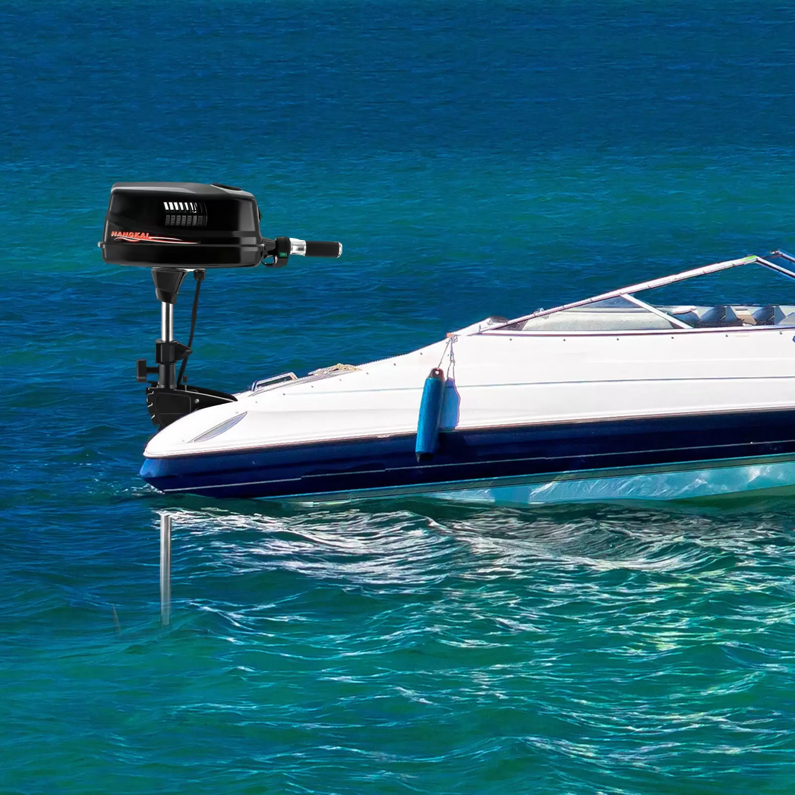 CNCEST 24V Bürstenloser Außenbordmotor Fischerboot Motor Pinnensteuerung Schalterknopf CNCEST 24V Bürstenloser Außenbordmotor Fischerboot Motor Pinnensteuerung Schalterknopf