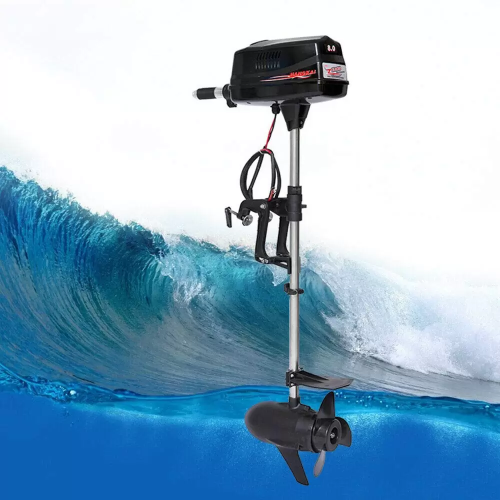 CNCEST 7HP 48V Elektrischer Außenbordmotor Bürstenloser Motor für Fischerboot CNCEST 7HP 48V Elektrischer Außenbordmotor Bürstenloser Motor für Fischerboot