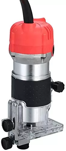 Elektrischer Trimmer Oberfräse Trim 6,35 mm (1/4), 580W 30000 U/min Holzbearbeitung Trimmer