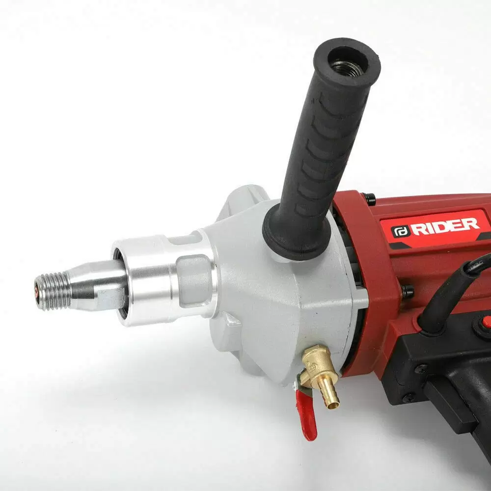 1600W 2000 r/min Kernbohrmaschine mit Ø63mm Diamantbohrkrone Diamant Kernbohrgerät Nass und Trocken Bohrmaschine mit Ständer