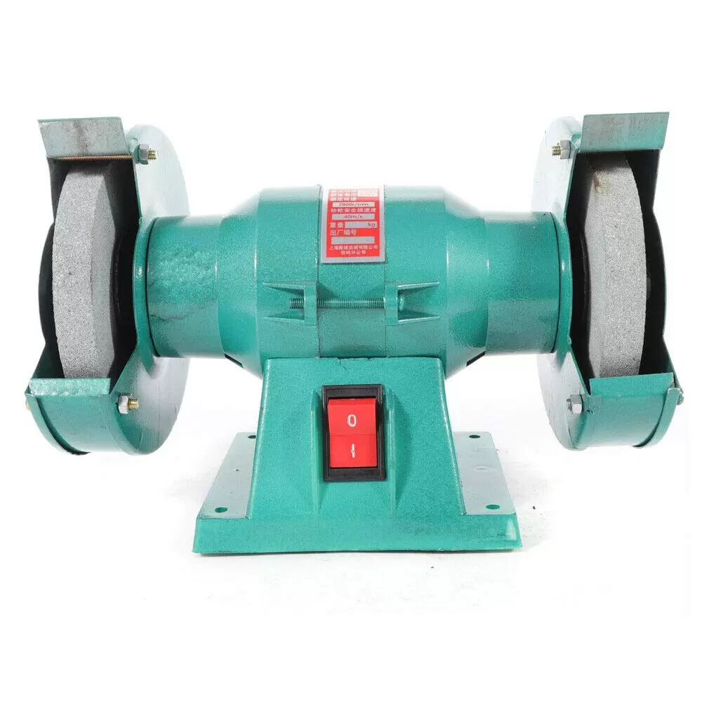 Doppelschleifmaschine, für Haushalt, 250 W, 220 V, 2200 U/min, Grün