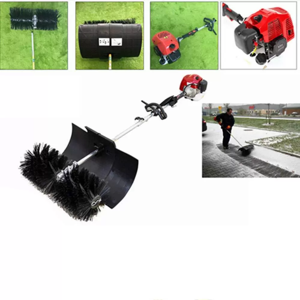 1.7 kW / 2.3 PS 52CC Benzin Kehrmaschine Motorbesen Sweeper Motor Besen Schneefräse