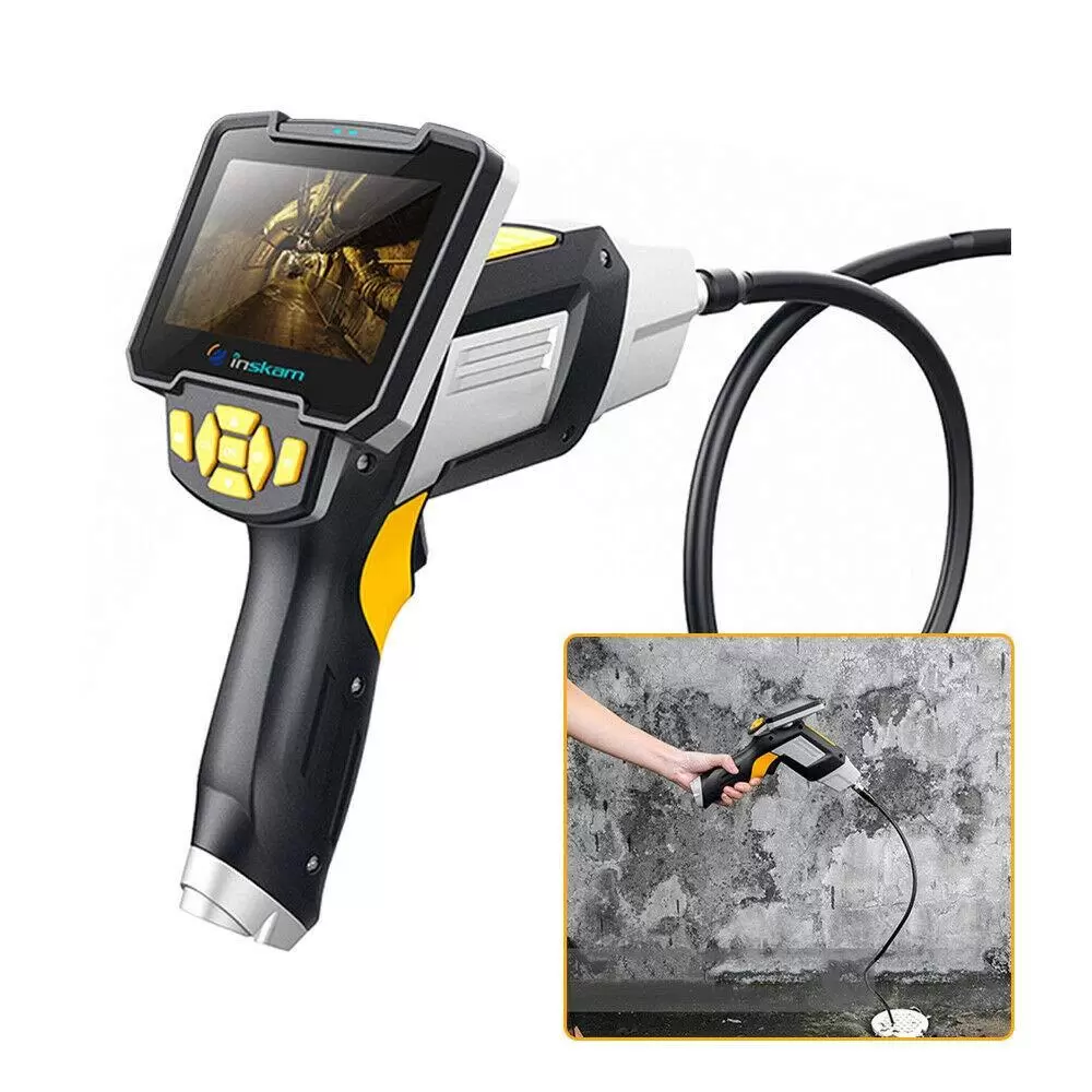 4,3 Zoll LCD Handheld Endoskop Wasserdichtes Bildschirm Handbedienung Endoskope