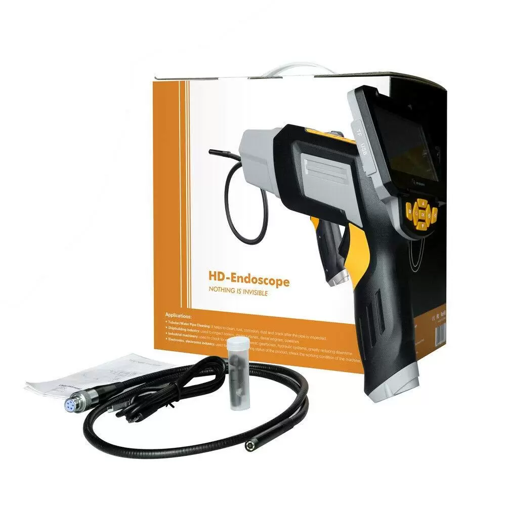 4,3 Zoll LCD Handheld Endoskop Wasserdichtes Bildschirm Handbedienung Endoskope