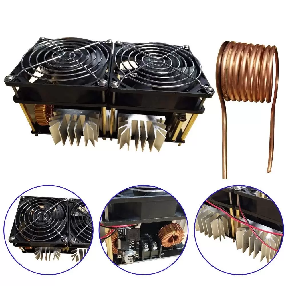 Hochfrequenz Induktion Heizungsmodul Niedriges ZVS 1800W 12-48V 40A