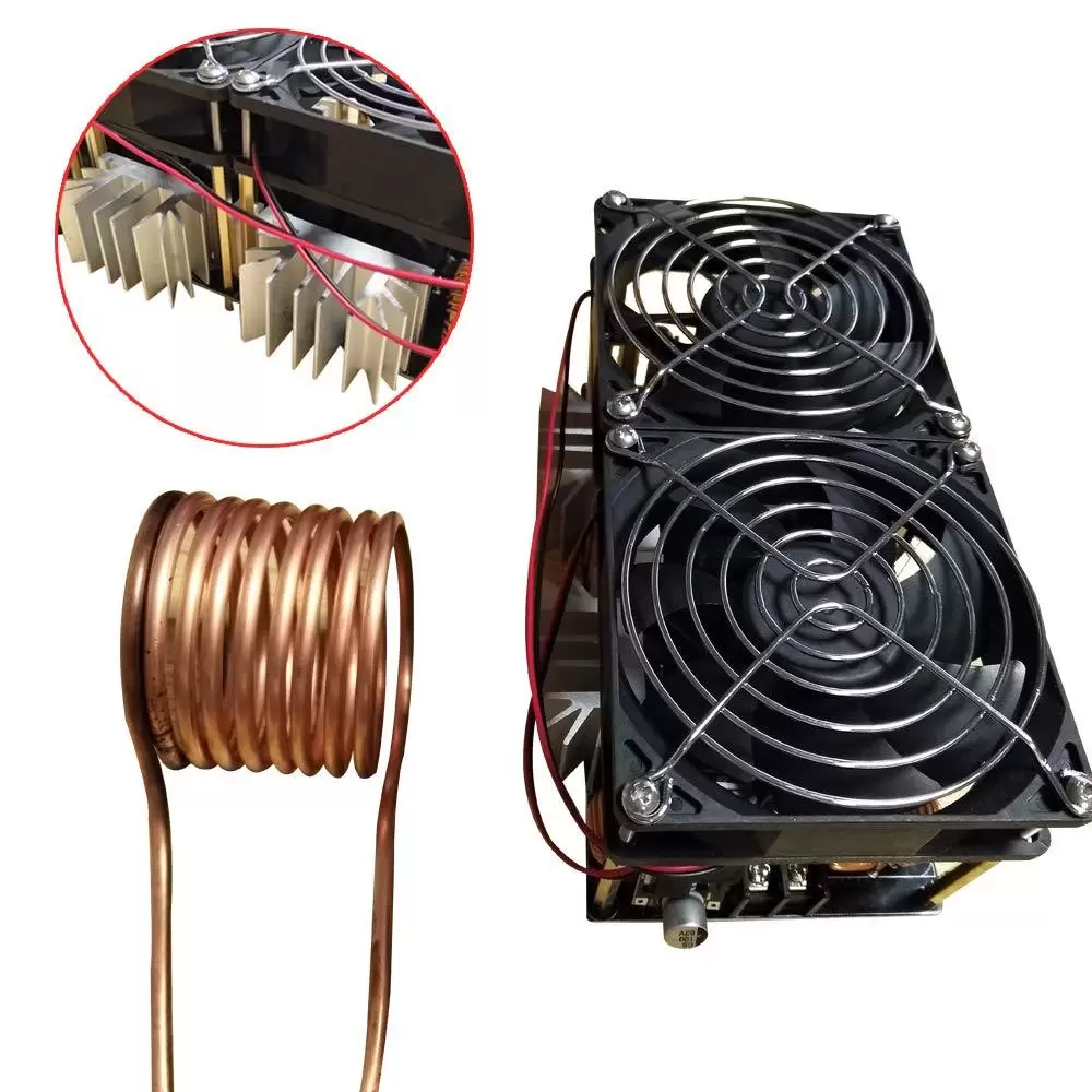 Hochfrequenz Induktion Heizungsmodul Niedriges ZVS 1800W 12-48V 40A Hochfrequenz Induktion Heizungsmodul Niedriges ZVS 1800W 12-48V 40A