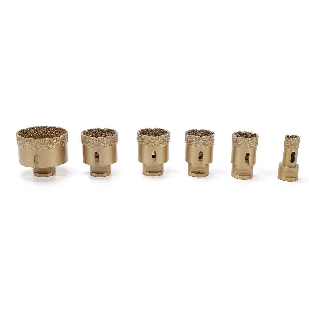 Profi 6-teiligs Diamant Fliesenbohrkronen Set Fliesenbohrer Diamantbohrer Set Profi 6-teiligs Diamant Fliesenbohrkronen Set Fliesenbohrer Diamantbohrer Set