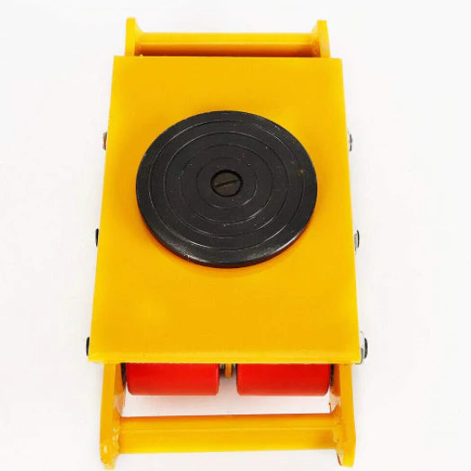 Transportrollen-Set 6 T – 4 PU-Rollen, 360° Drehbar – Industrie- Schwerlastrollen Für Maschinen & Schwere