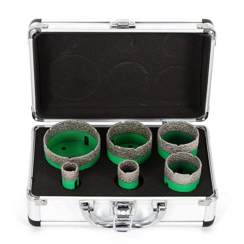 6 Diamant-Lochsägen-Set (20/25/42/50/55/68 mm) M14 Bohrer