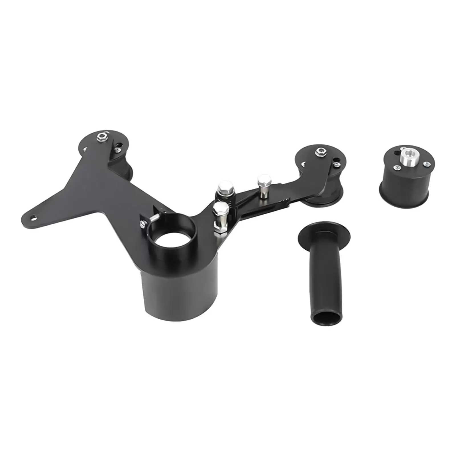 Bandschleifer Schleifmaschine M10 Verbinder, Rohrbandschleifer Zubehör mit 270° Schleifbereich zum Schleifen