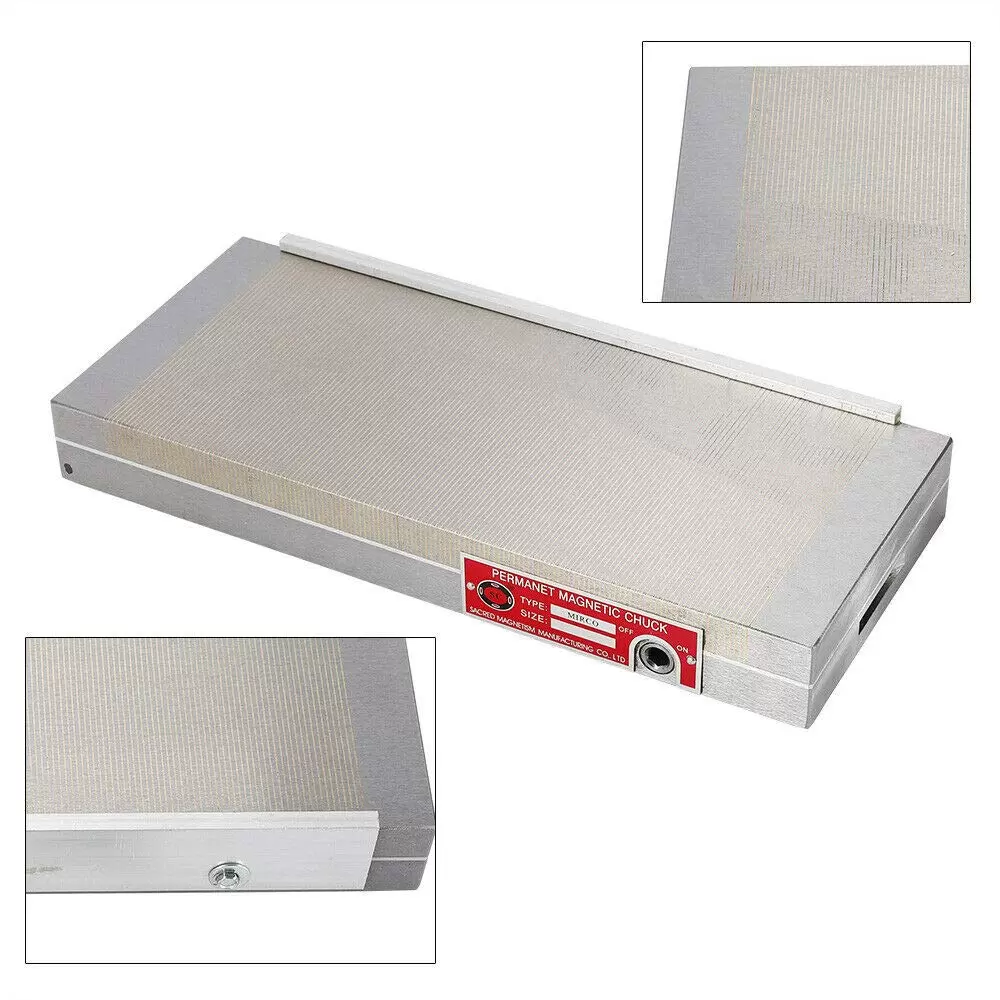 CNCEST Magnetspannplatte 6 x 14 zoll Magnetfutter Permanente Magnet 150x350 mm CNCEST Magnetspannplatte 6 x 14 zoll Magnetfutter Permanente Magnet 150x350 mm