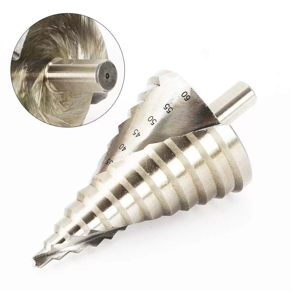 HSS Stufenbohrer Ø 6-60 mm Profi Konusbohrer Kegelbohrer Schälbohrer Metallbohrer