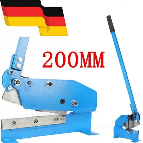 200mm Handhebelschere Hebelschere Blechschere Hebelblechschere Schlagschere