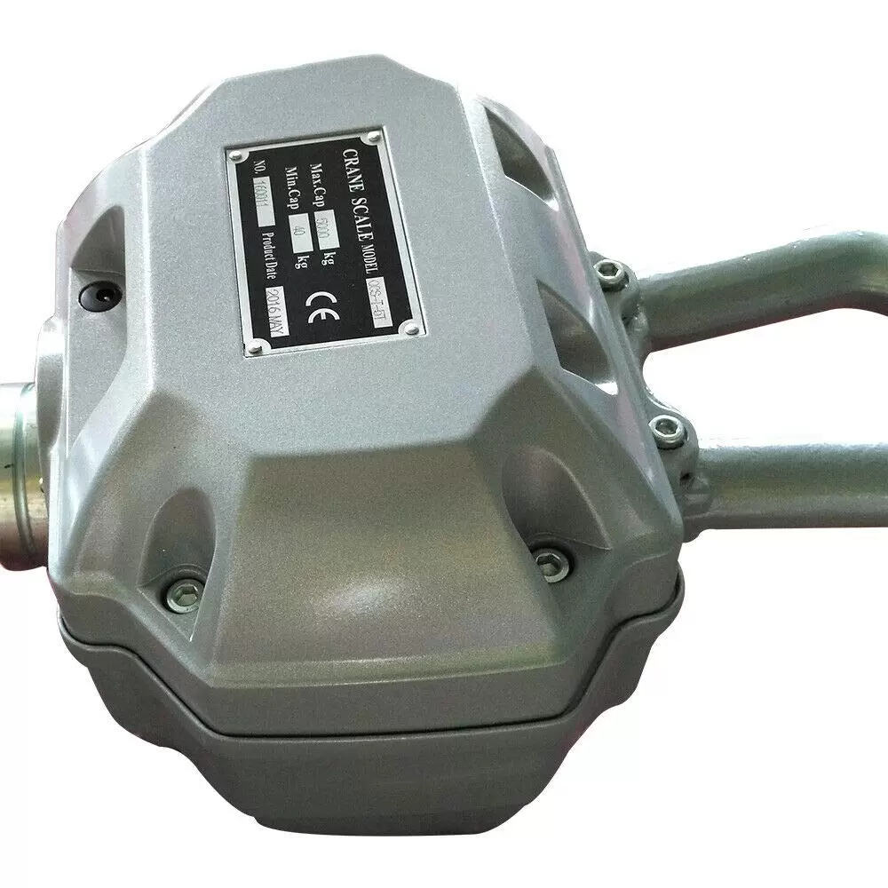 5000KG Elektronische Kranwaage 3T/5T LED Industriewaage Digital Hängewaage Haken mit Fernbedienung