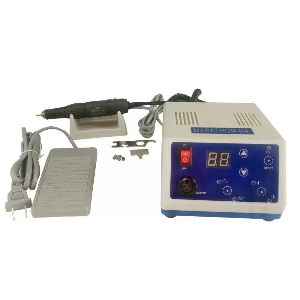 Elektrische Mikromotor-Poliermaschine EINHEIT N4 + 45K U/min Handstück