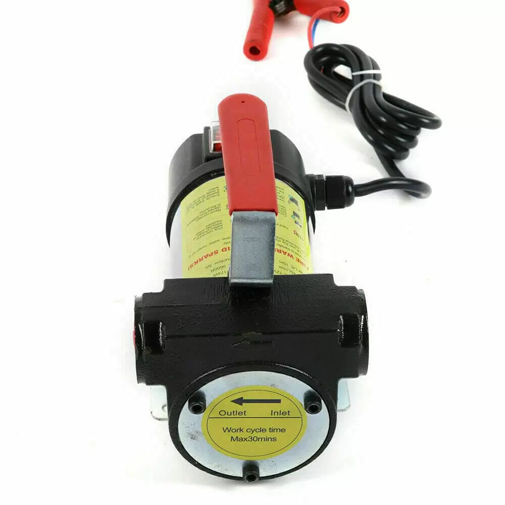 12V Selbstansaugende Dieselpume Heizölpumpe Ölpumpe Automatik Pistole mit PVC 12V Selbstansaugende Dieselpume Heizölpumpe Ölpumpe Automatik Pistole mit PVC