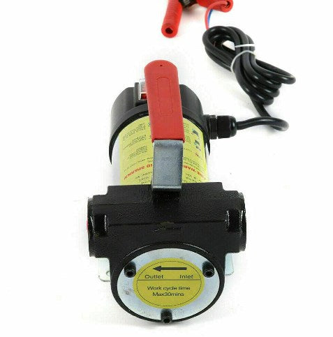 12V Selbstansaugende Dieselpume Heizölpumpe Ölpumpe Automatik Pistole mit PVC