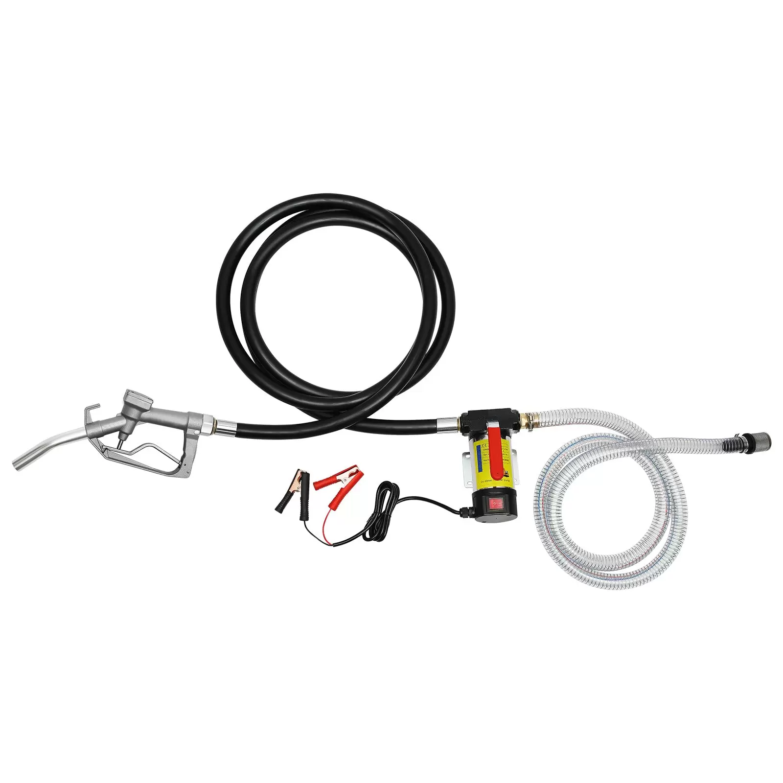 12V 175W 45L/min Dieselpumpe Selbstansaugend mit Zapfpistole 12V 175W 45L/min Dieselpumpe Selbstansaugend mit Zapfpistole